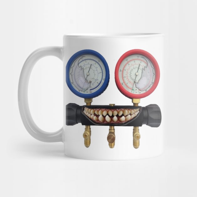 Refrigerant Gauges With Teeth by 4Tradies